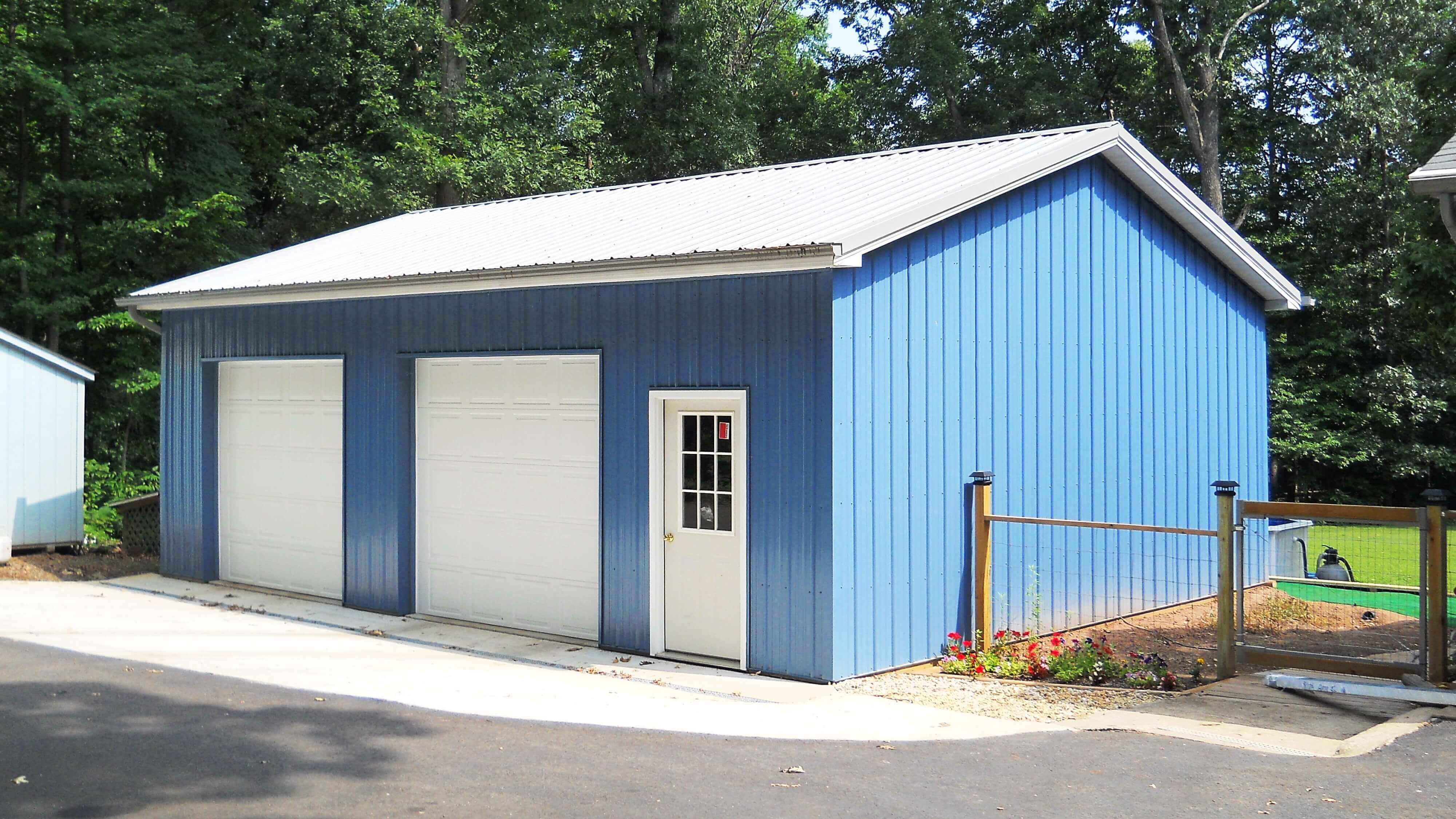 May 2020 | 24' x 32' x 10' Garage Pole Building Kit